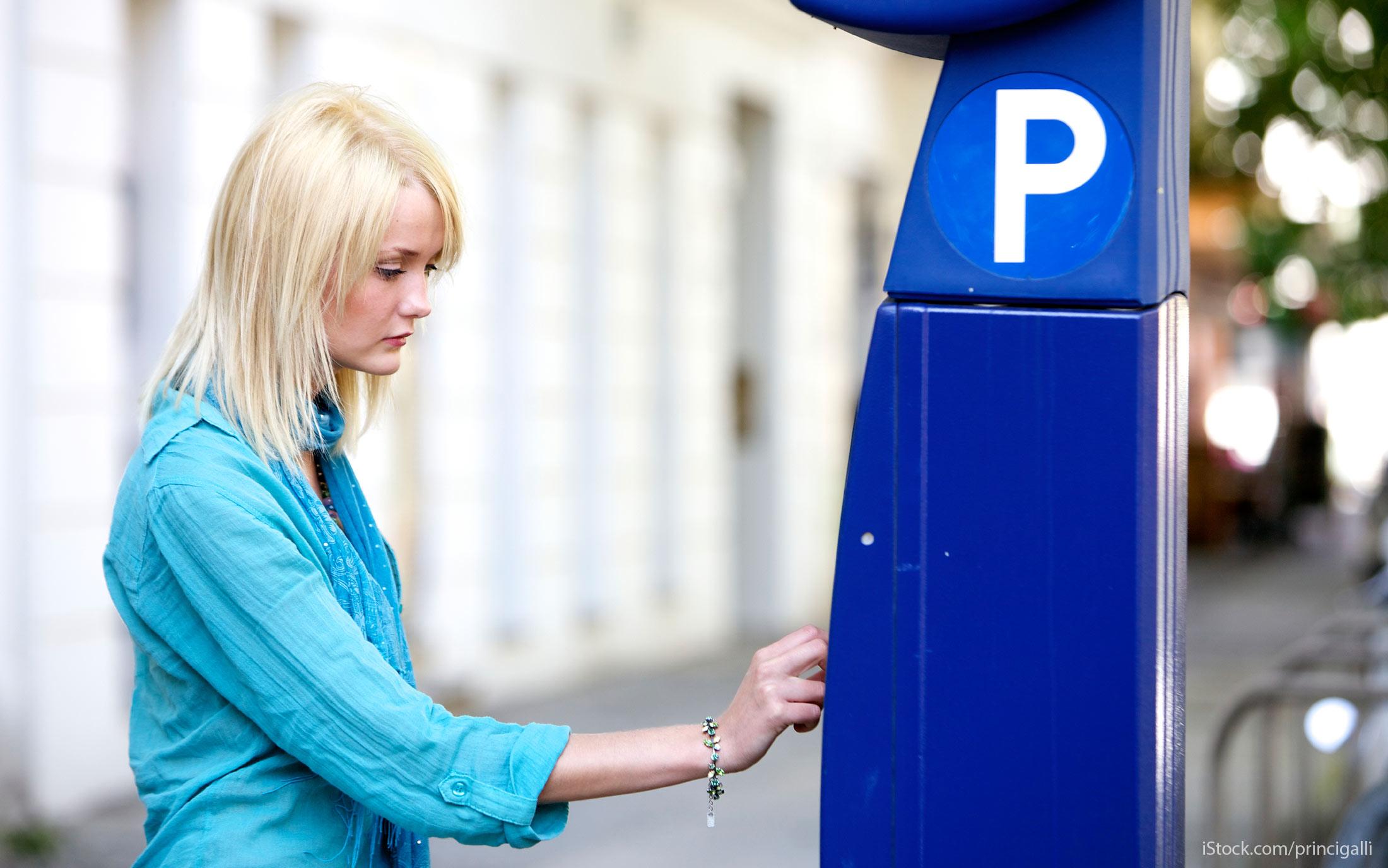  cashless parking meters