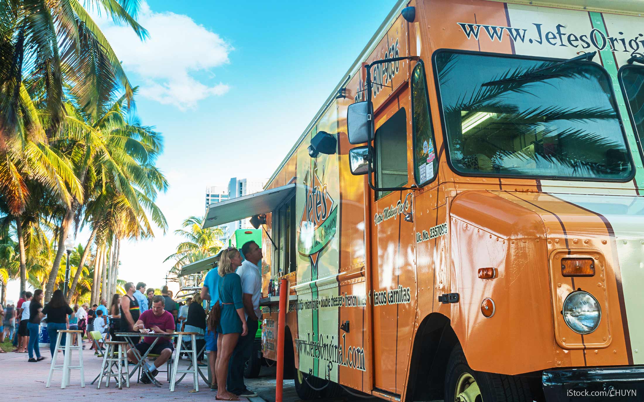 cash-only food trucks