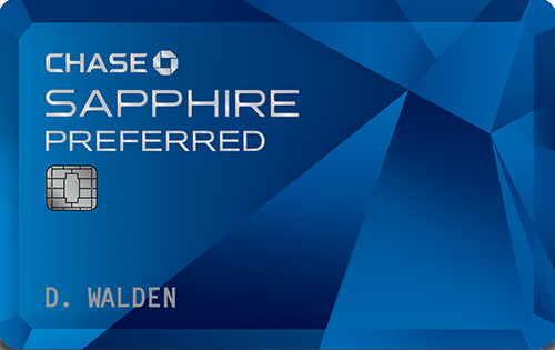 Chase Sapphire Preferred credit card Chase Sapphire Preferred credit card