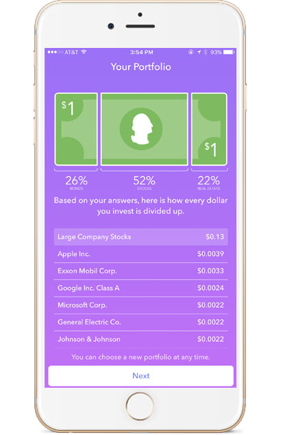 acorns investment app