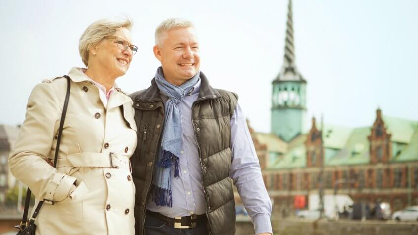 retirees on vacation