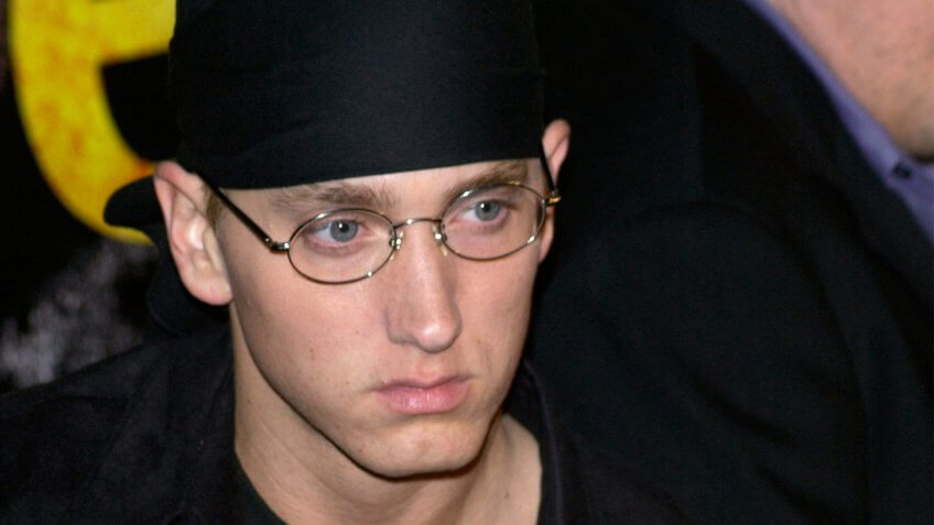 Eminem in his 20s