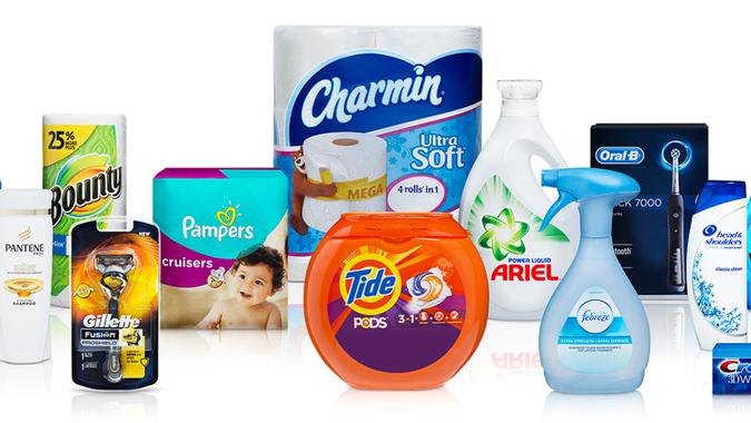 P&G Brands, Procter and Gamble.