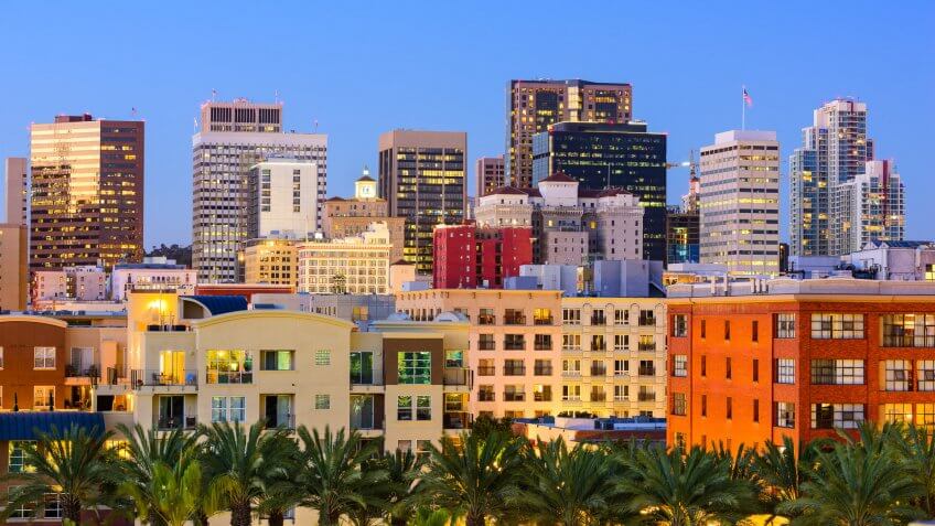 11825, Apartments, BUILDING, Building-Type, Cities, Here's What an Average Apartment Costs in 50 US Cities, House, San Diego California, States, US, USA, america