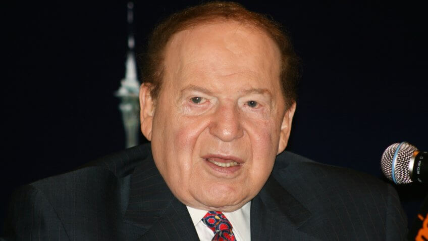 Sheldon Adelson.