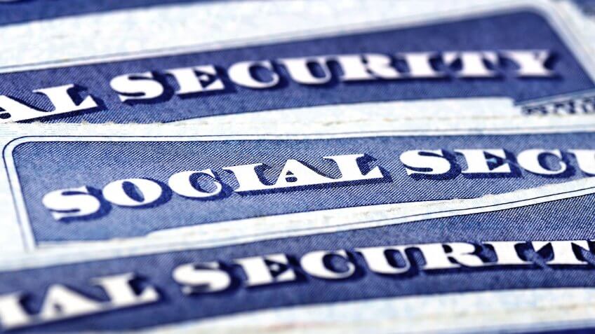 Trump does not want to cut back on Social Security. Social Security cards