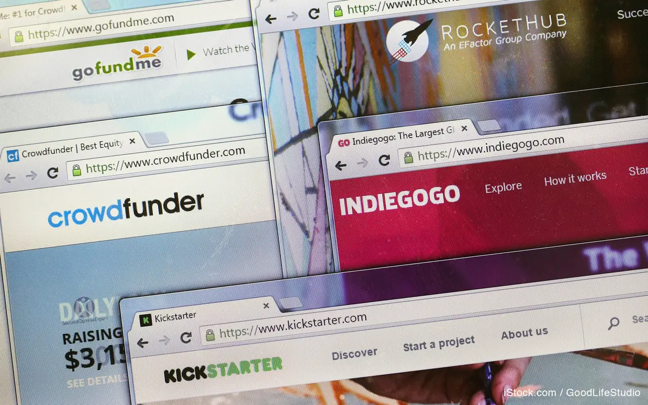 crowdfunding account