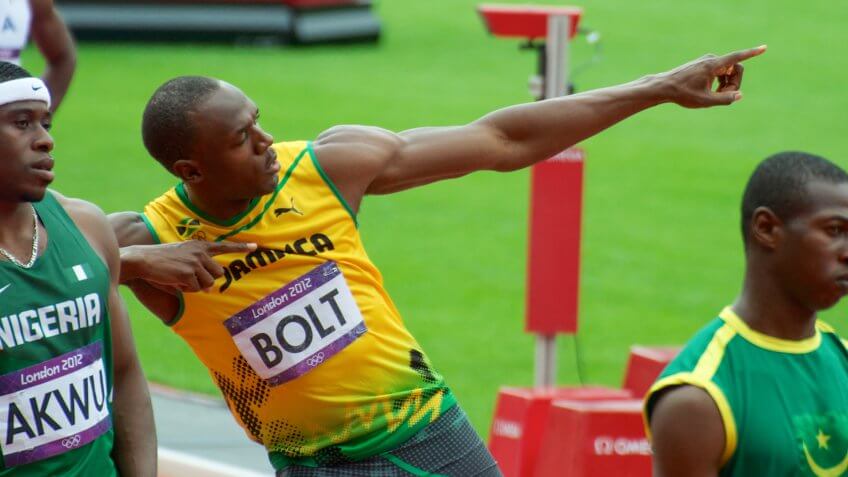 Jamaican, Olympians, Usain Bolt, athletes, sports, sprinter
