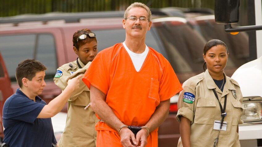HOUSTON - JUNE 24: Robert Allen Stanford arrives for a bond hearing at the Bob Casey Federal Courthouse June 25, 2009 in Houston, Texas.