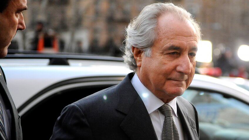 NEW YORK - MARCH 12: Financier Bernard Madoff arrives at Manhattan Federal court on March 12, 2009 in New York City.