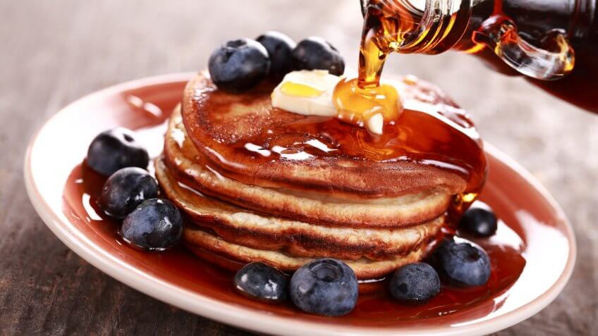 stack of pancakes
