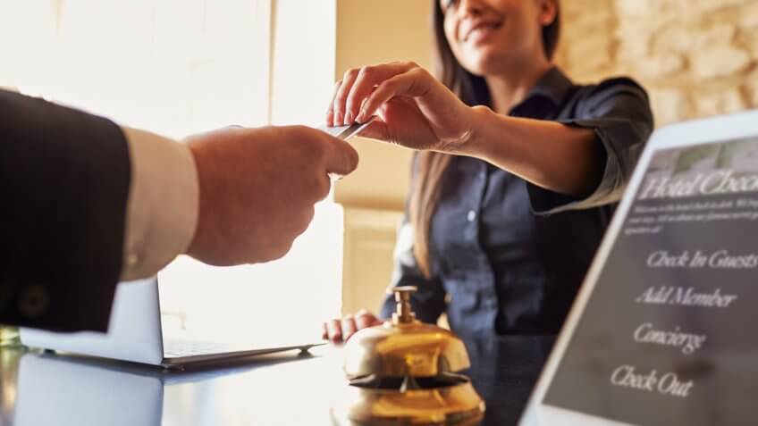 hotel front desk