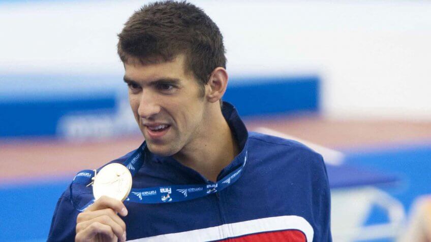 Michael Phelps, Olympians, athletes, sports, swimmer