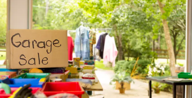 garage sale