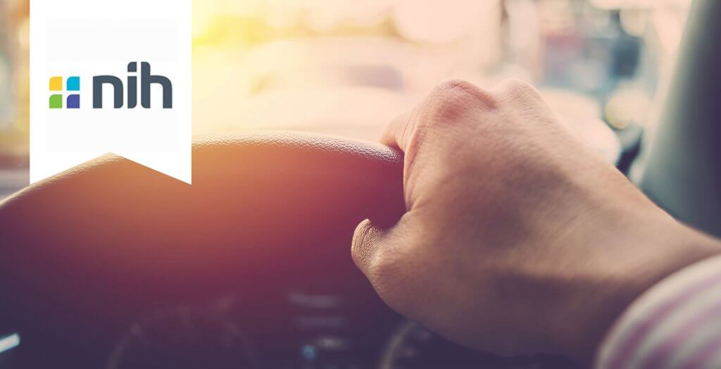 NIH Federal Credit Union. nih hand on steering wheel close up