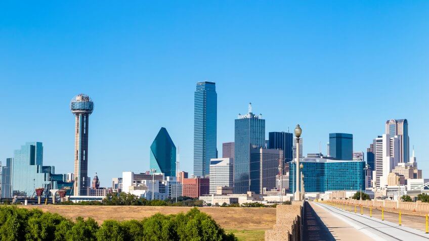 dallas texas skyline dallas texas skyline