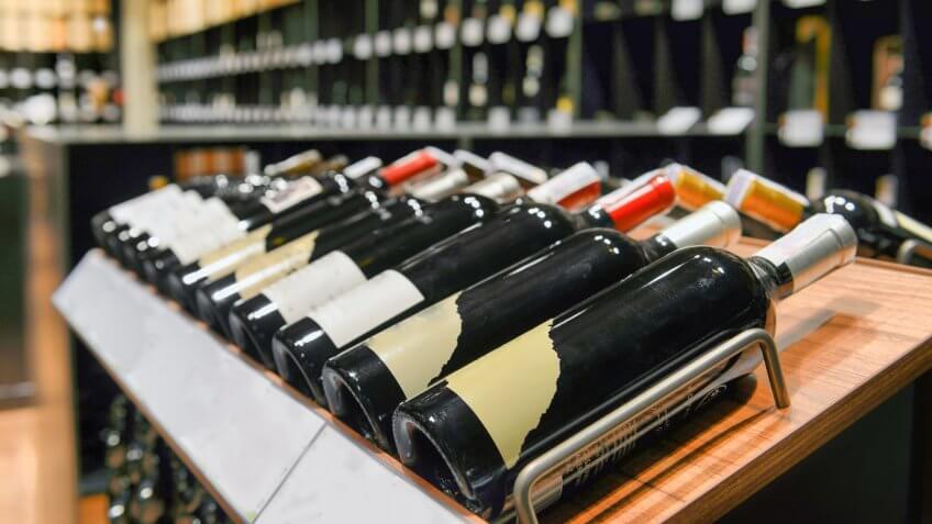 bottles of wine