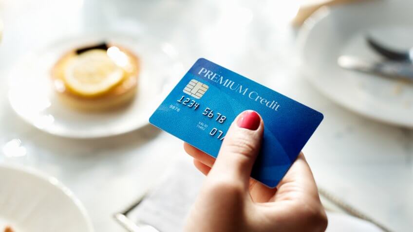 Shopping Online Payment Shop Credit Card Concept.