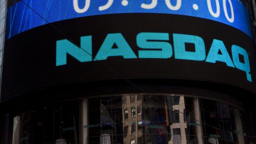 NASDAQ sign