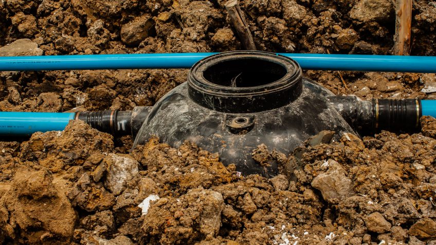Sewage line costs.