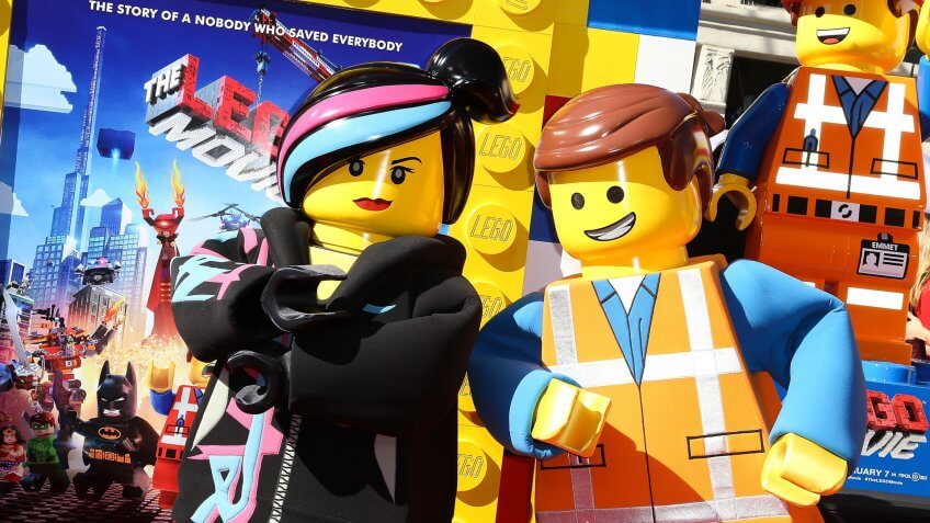 WESTWOOD, CA - FEBRUARY 01: A general view of atmosphere at the premiere of 'The LEGO Movie' at Regency Village Theatre on February 1, 2014 in Westwood, California.