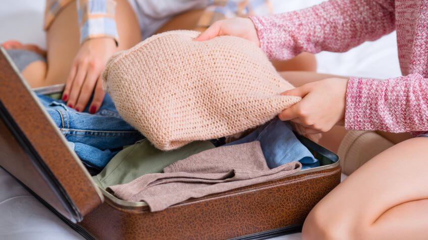Pack light. Pack light.