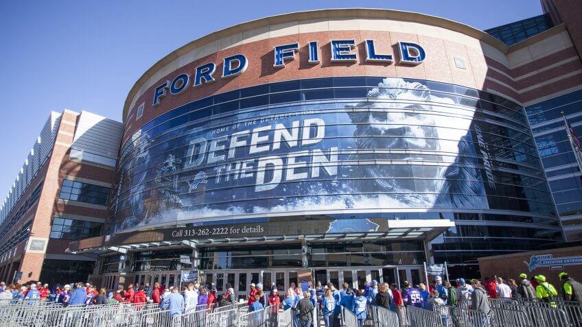 Detroit Lions Game at Ford Field: $231.92, Detroit-Lions-Ford-Field