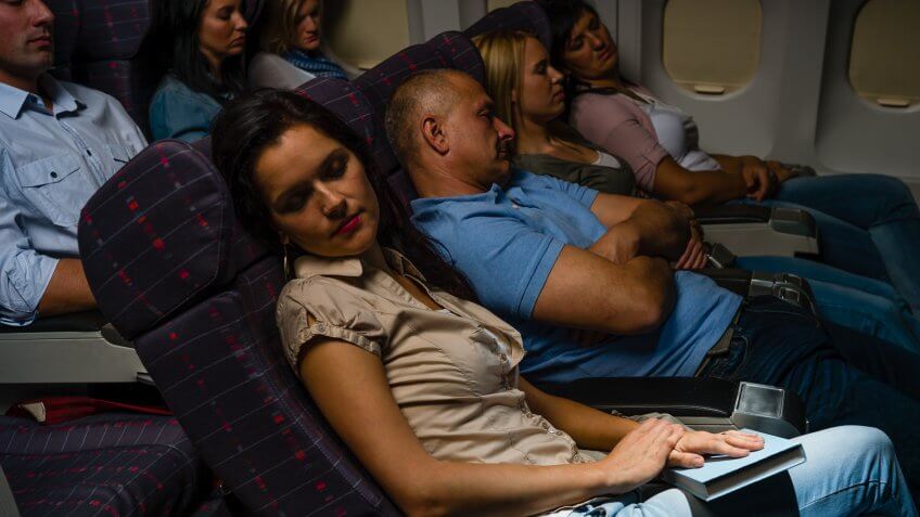 Fly during off hours. Fly during off hours.