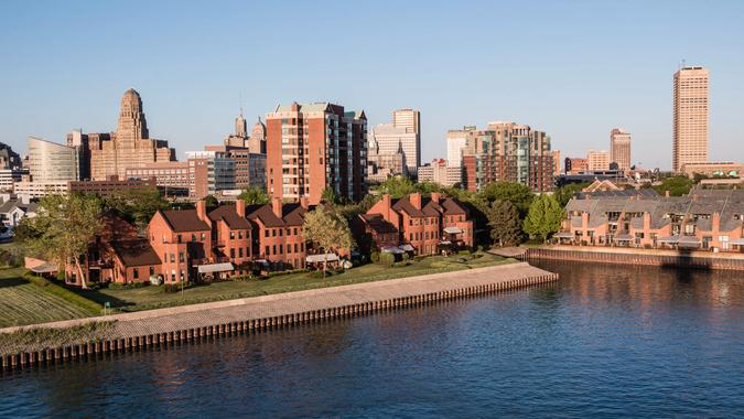 Buffalo New York skyline