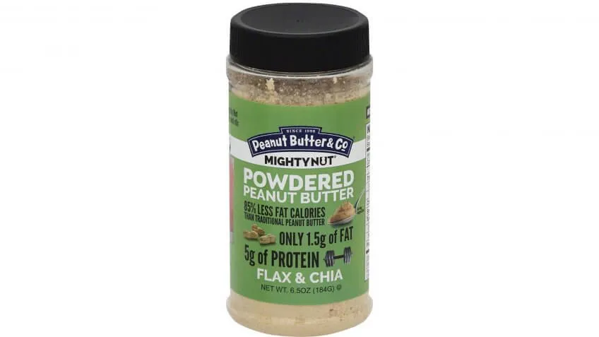 Powdered Peanut Butter With Flax and Chia
