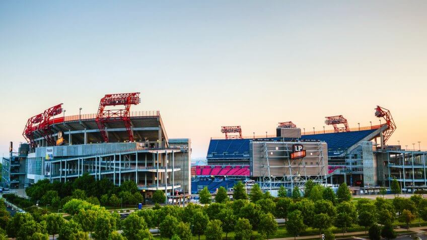 Tennessee Titans Game at Nissan Stadium: $194.30, Tennessee-Titans-Nissan-Stadium