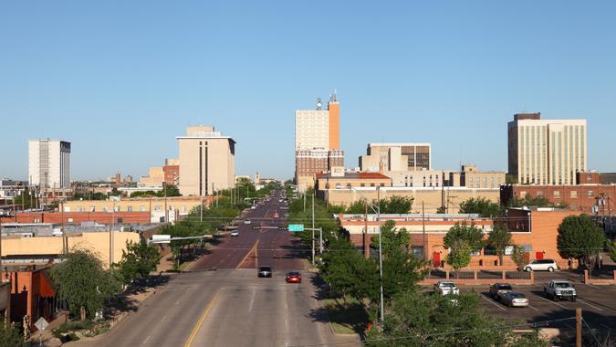 Downtown Lubbock, Texas