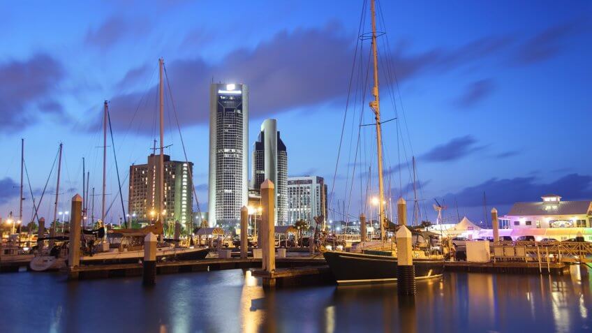 Corpus Christi is a coastal city in the South Texas region of the U.