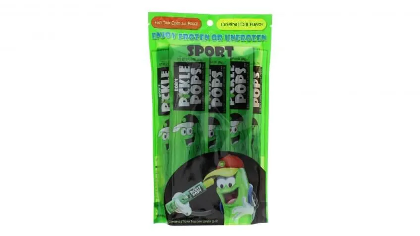 Pickle-Flavored Ice Pops
