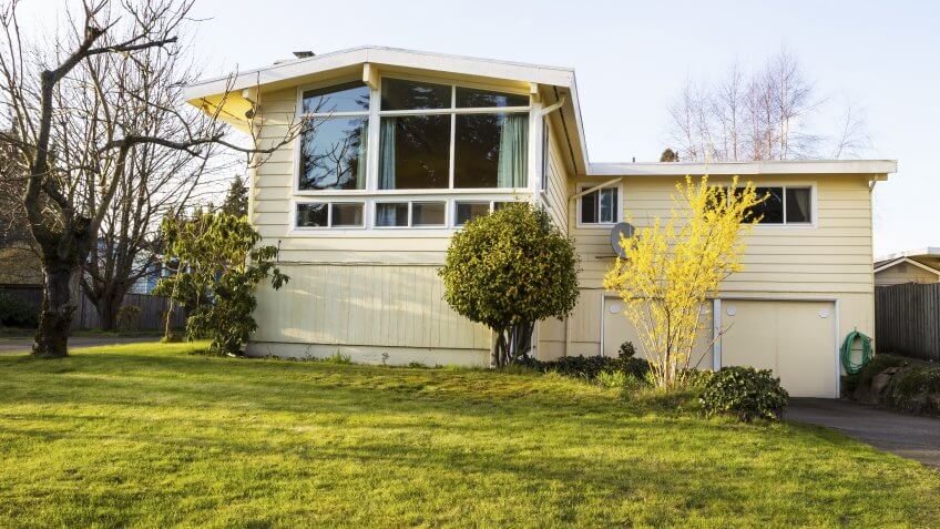 Your house feels old. old yellow house