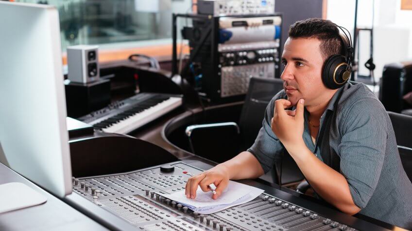 10 Best Jobs You Can Get Without a College Degree, Broadcast Technician