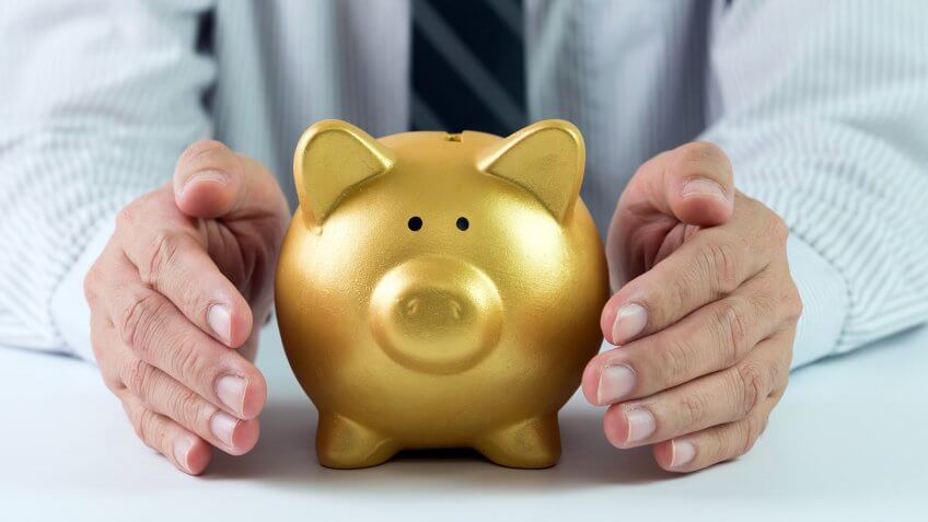 You think you only need one retirement account. golden piggy bank