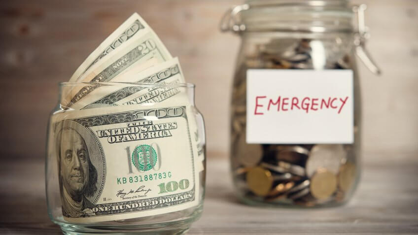 Emergency fund jar Emergency fund jar