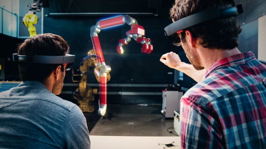 Microsoft offers the HoloLens