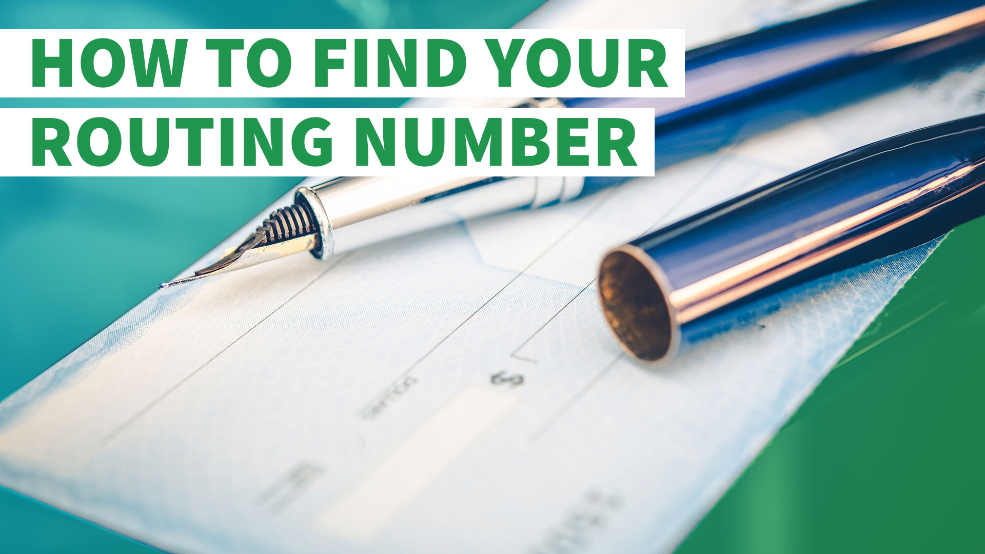 How to Find Your Bank Routing Number in Seconds ...