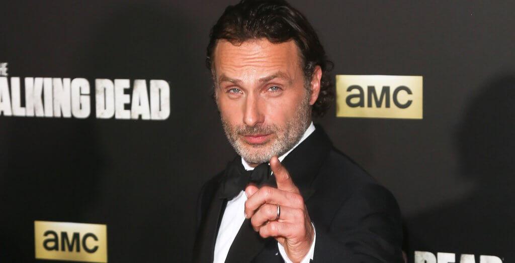 Andrew Lincoln at Walking Dead premiere