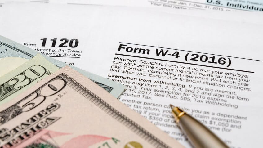 Review your W-4. w-4 form