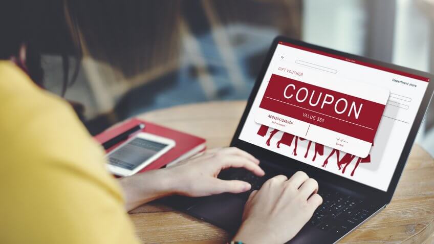 Use coupon websites. Use coupon websites.