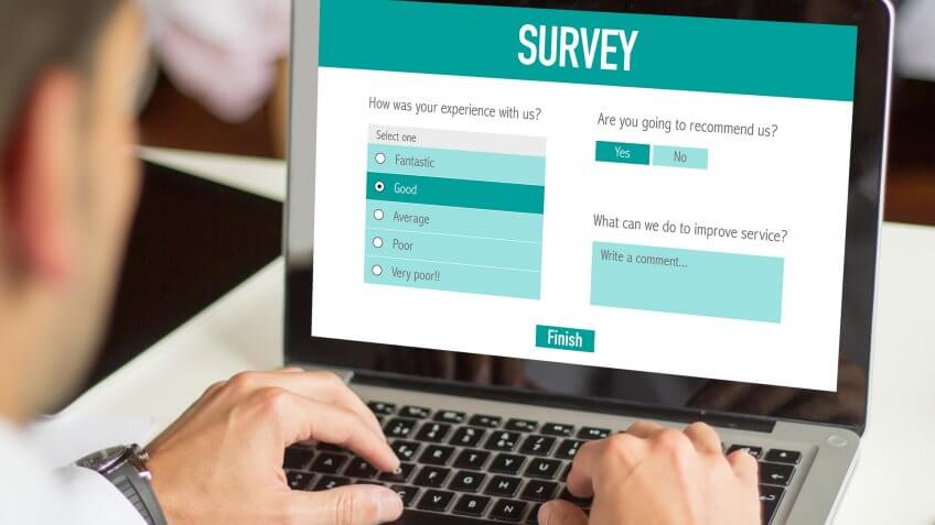 Take surveys. Take surveys.