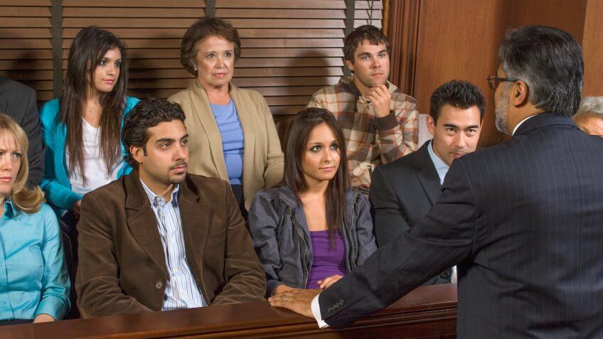 Sit on a jury. Sit on a jury.