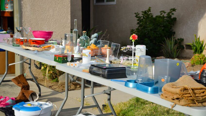 Yard sale Yard sale