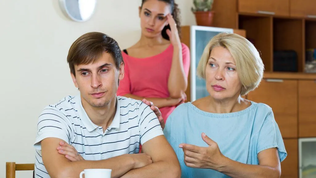 family members upset with each other