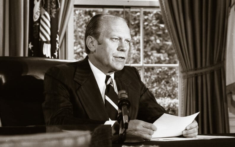 Gerald Ford's net worth is estimated at $7 million.