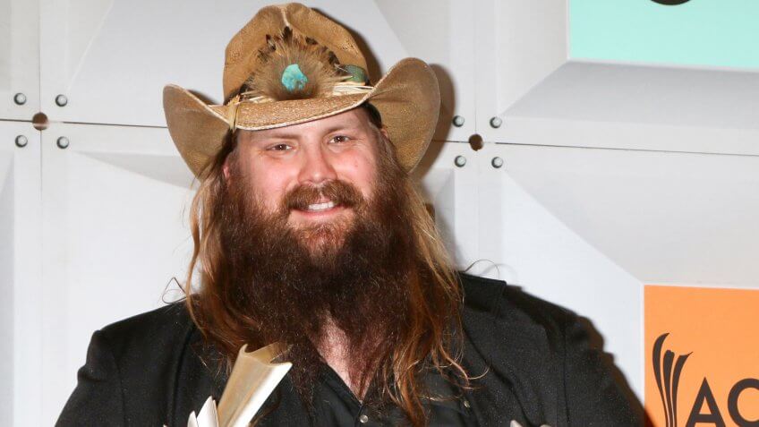LAS VEGAS - APR 3: Chris Stapleton at the 51st Academy of Country Music Awards at the MGM Grand Garden Arena on April 3, 2016 in Las Vegas, NV.