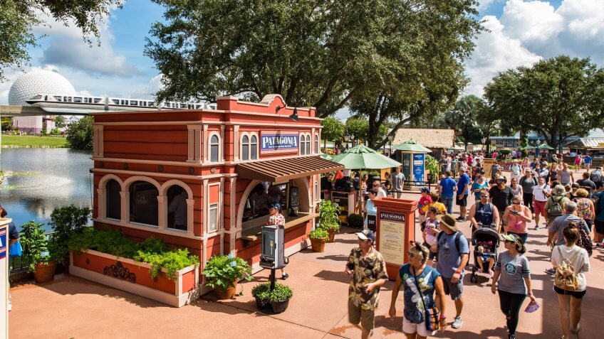 The Epcot International Food & Wine Festival at Walt Disney World Resort in Lake Buena Vista, Fla.